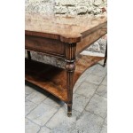 Wine Table Burr Walnut SOLD